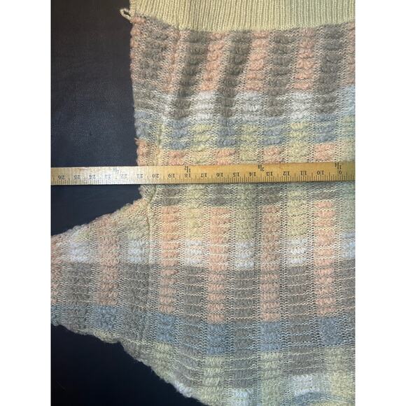 Vintage Appointments Boho Cottage Sweater Women Size Large Pastel Cottagecore - Picture 6 of 8